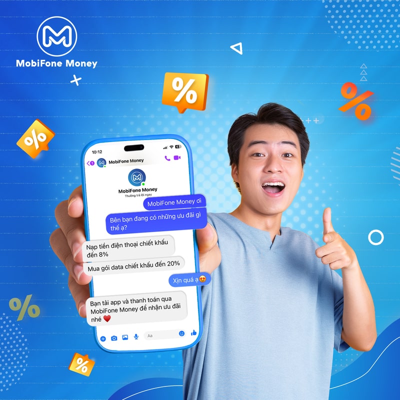 Nạp thẻ điện thoại bằng ứng dụng MobiFone Money